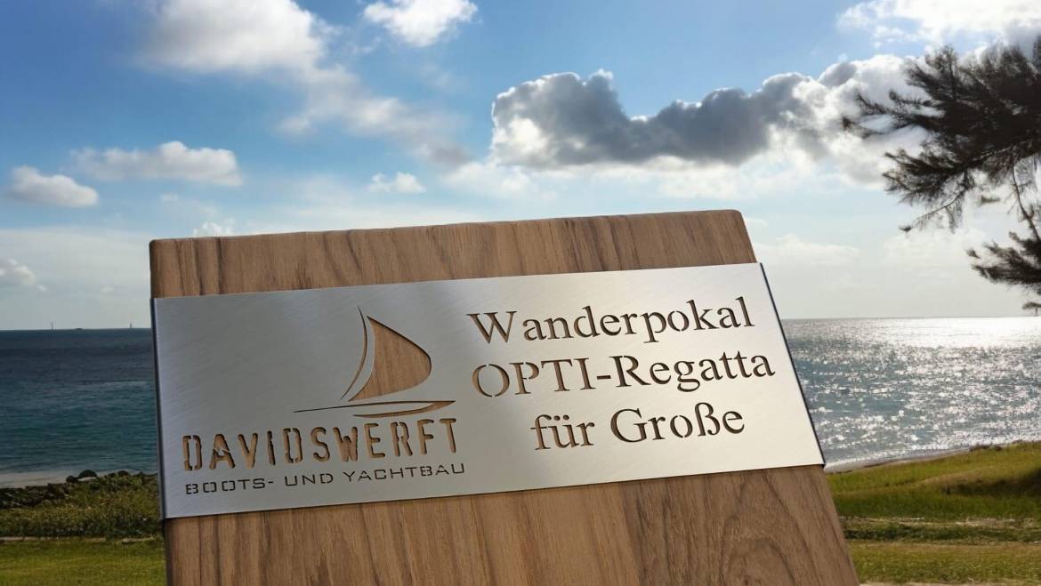 Optispassregatta für Große um den Davidswerft-Wanderpokal am 22.6.24