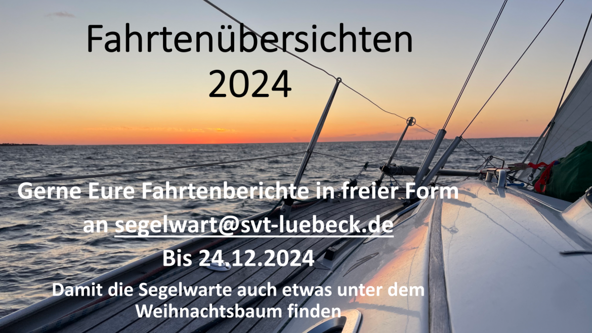 Fahrtenübersichten  2024