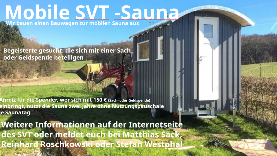 Mobile SVT -Sauna