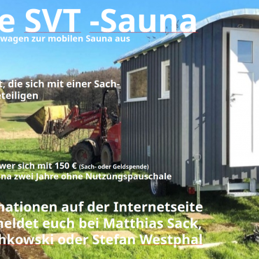 Mobile SVT -Sauna