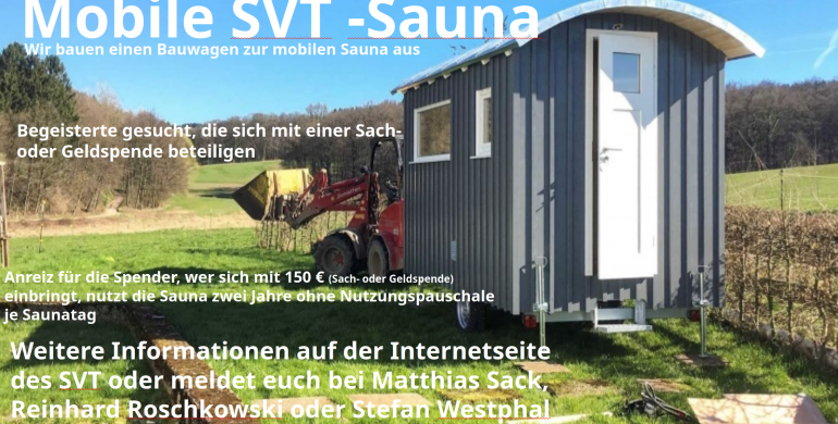 Mobile SVT -Sauna